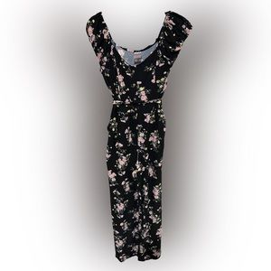 Floral Jumpsuit Juniors size 7/9